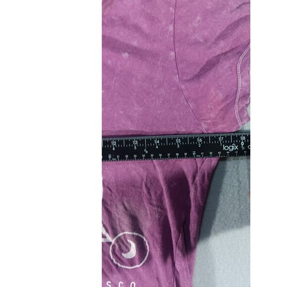 Panic! At The Disco T-Shirt Purple Eye Symbol Graphic Tee Women’s XL Emo Indie - Picture 3 of 5